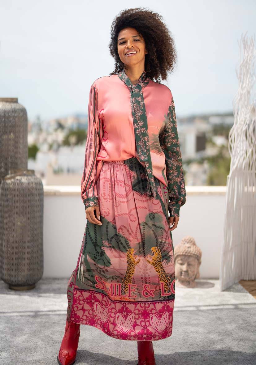 Miss Goodlife Maxirock Hollywood Love Online Outlet