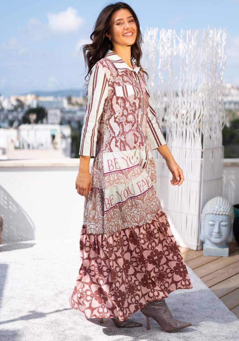Miss Goodlife Dress Snake Kostenlose Rückgabe