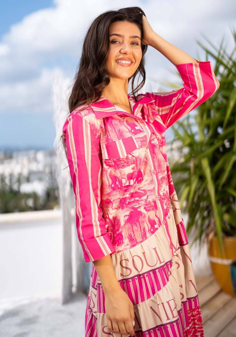 Miss Goodlife Dress Jungle Love Begrenzte Freigabe