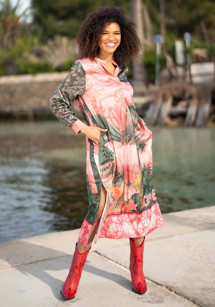 Miss Goodlife Dress Hollywood Love Midi Letzte 3 Tage