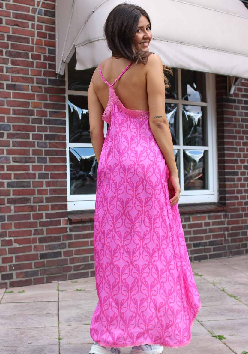 Miss Goodlife Dress Lace Pink Vierteljährliche Förderung