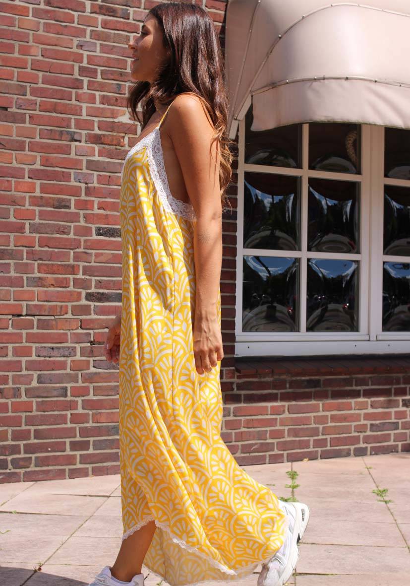 Miss Goodlife Dress Lace Yellow delight Discount Store für neue Produkte