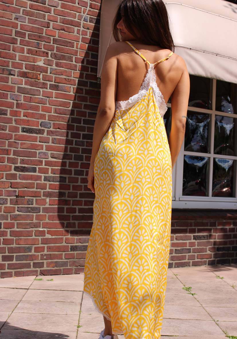 Miss Goodlife Dress Lace Yellow delight Discount Store für neue Produkte