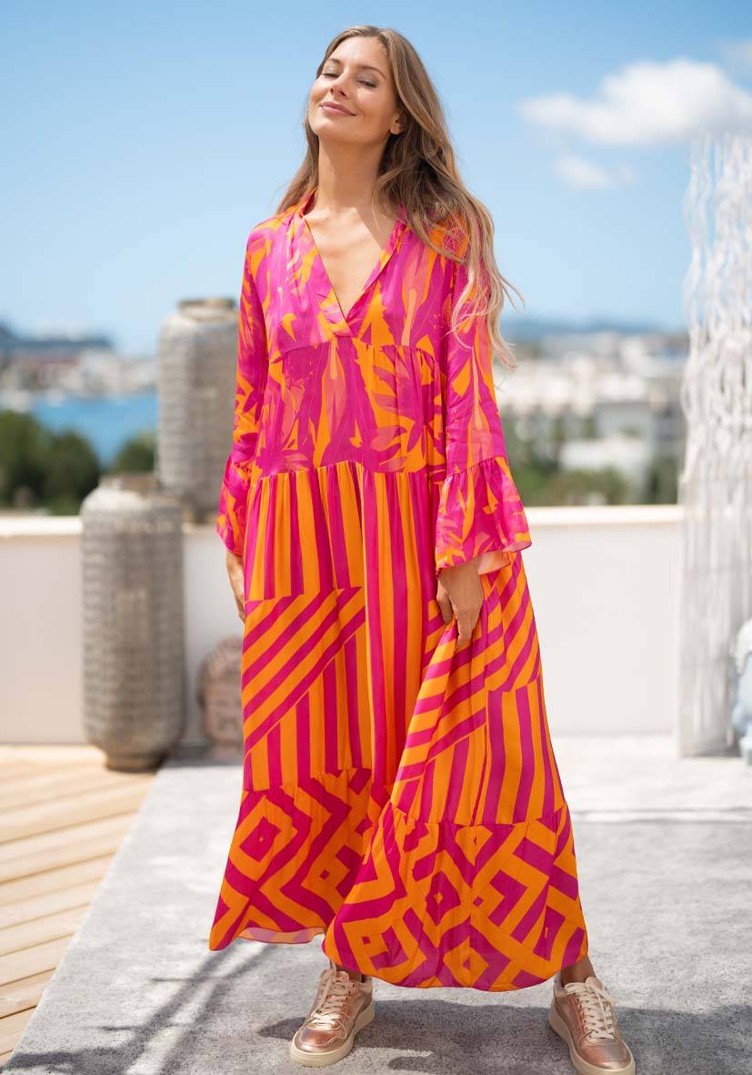 Miss Goodlife Dress Zic Zac pink Rabatte dieses Monats