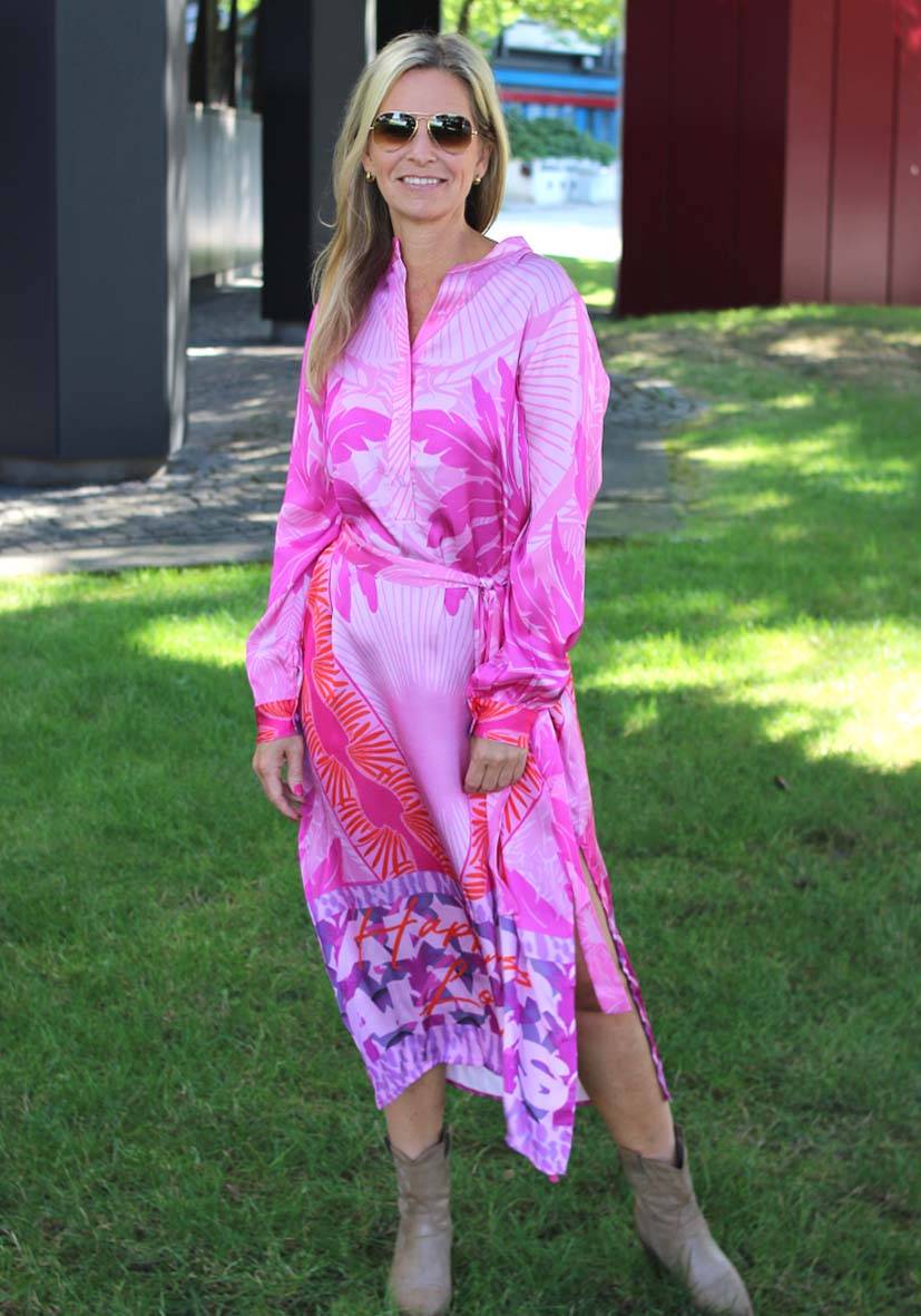 Miss Goodlife Dress Happiness Lovers Midi Schlussverkauf