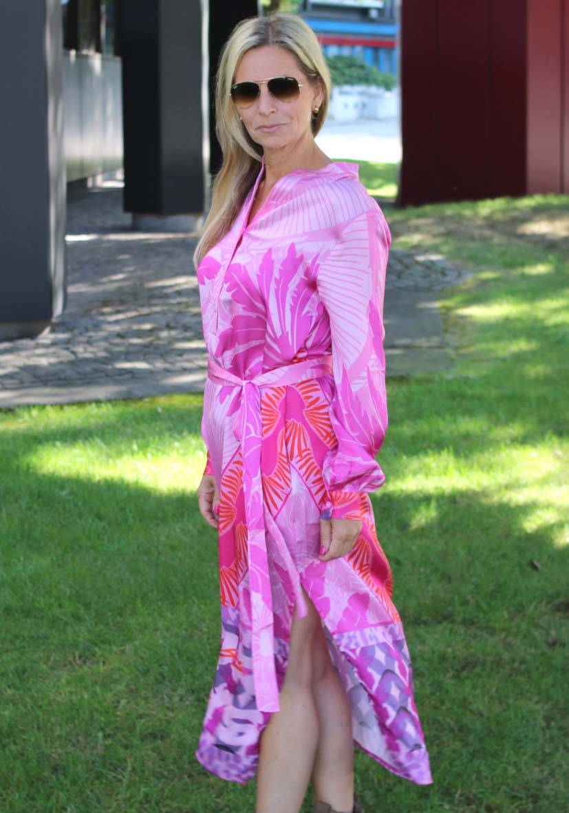 Miss Goodlife Dress Happiness Lovers Midi Schlussverkauf