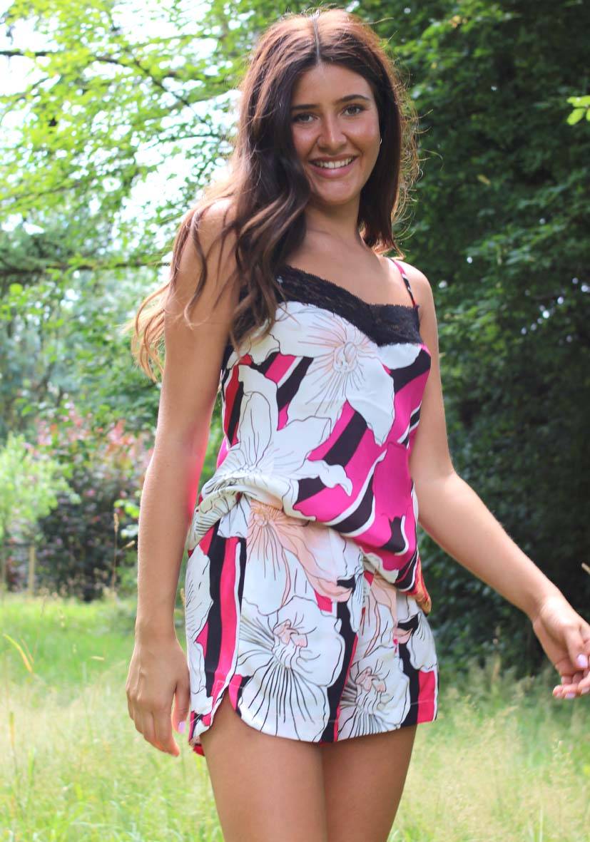 Miss Goodlife Top Flower Love Riesige Ersparnisse