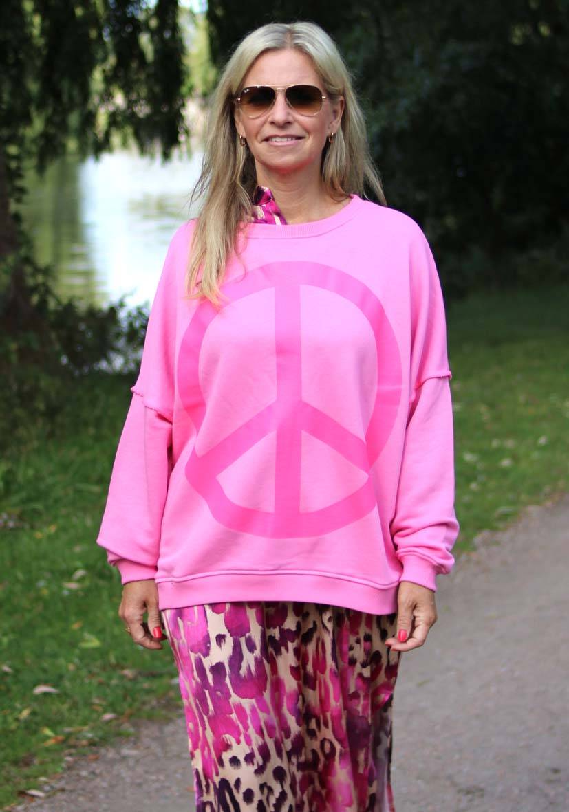 Miss Goodlife Roundneck Peace – rose Sonderangebot