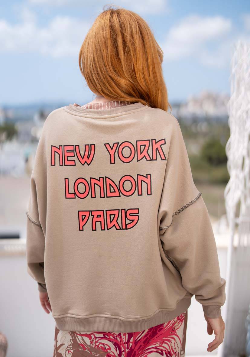 Miss Goodlife Roundneck Berlin Tiger – sand Speichern exportieren