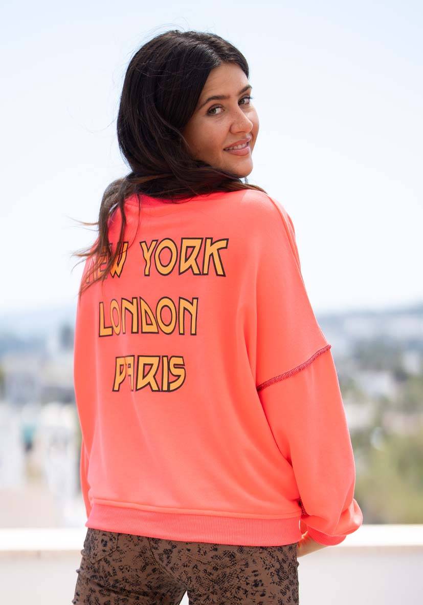 Miss Goodlife Roundneck Berlin Tiger – neonpink Black Friday Preise