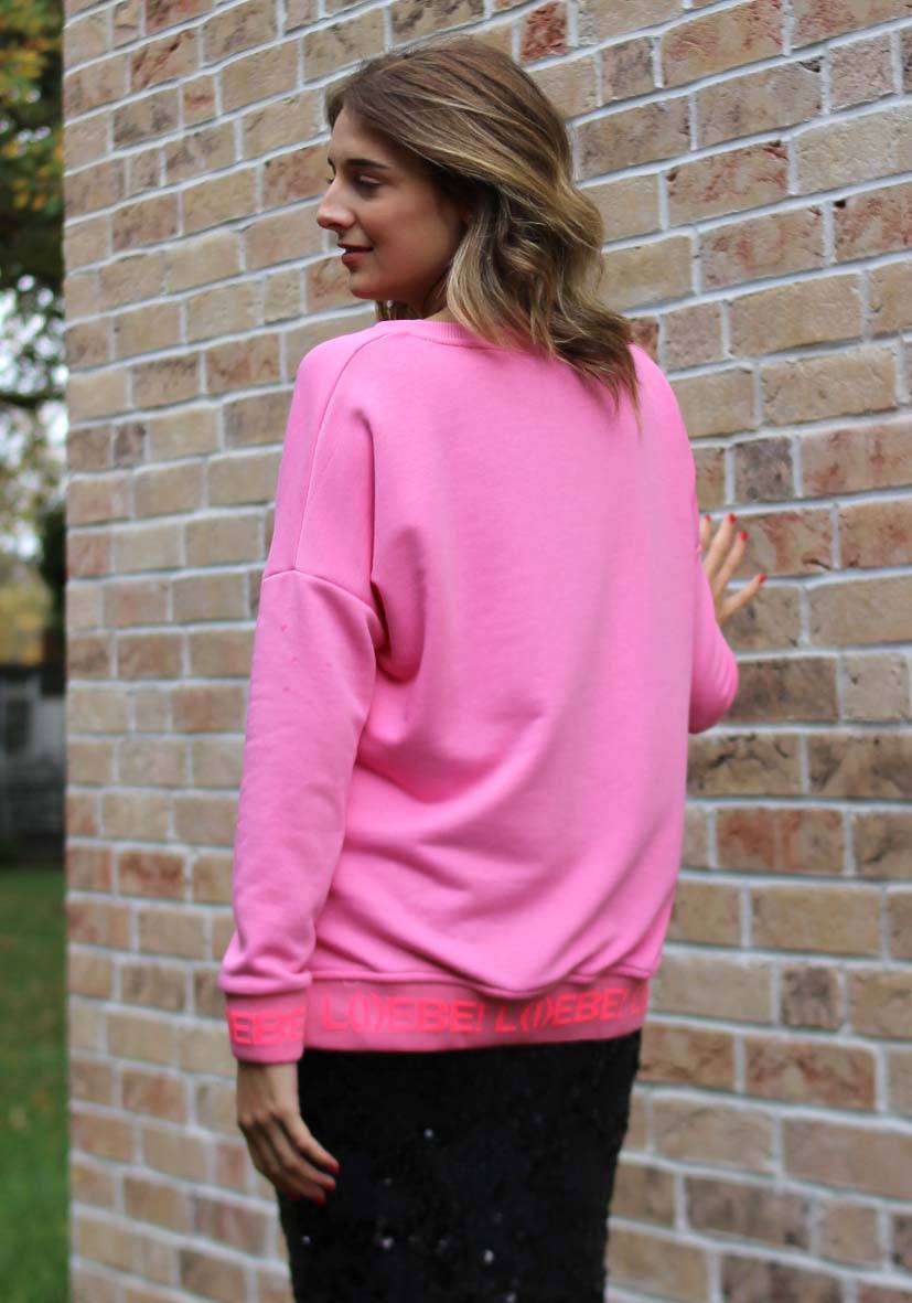 Miss Goodlife V-Neck L(i)ebe – rose/neonpink Neueste Stile