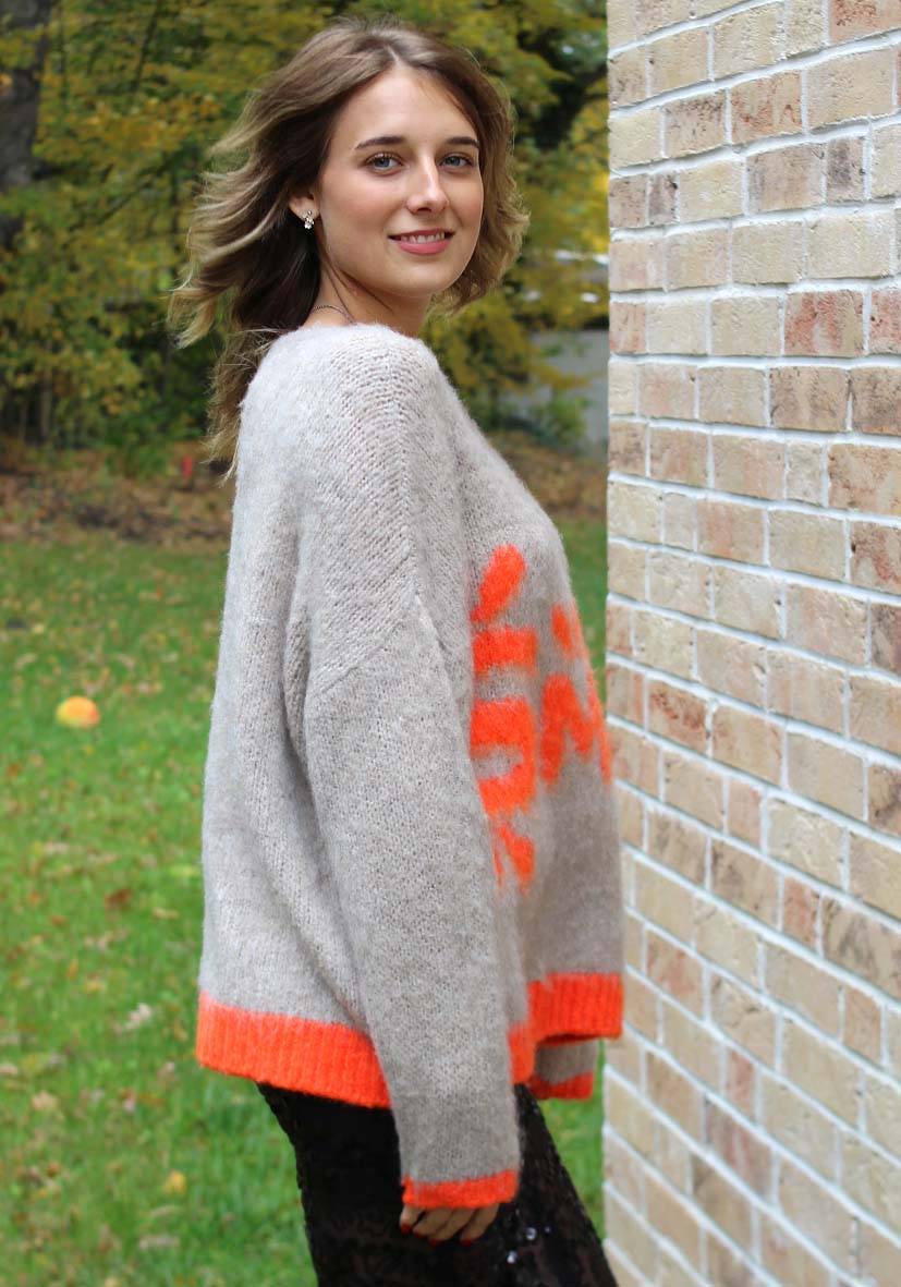 Miss Goodlife Pullover Smile Muttertagsangebot
