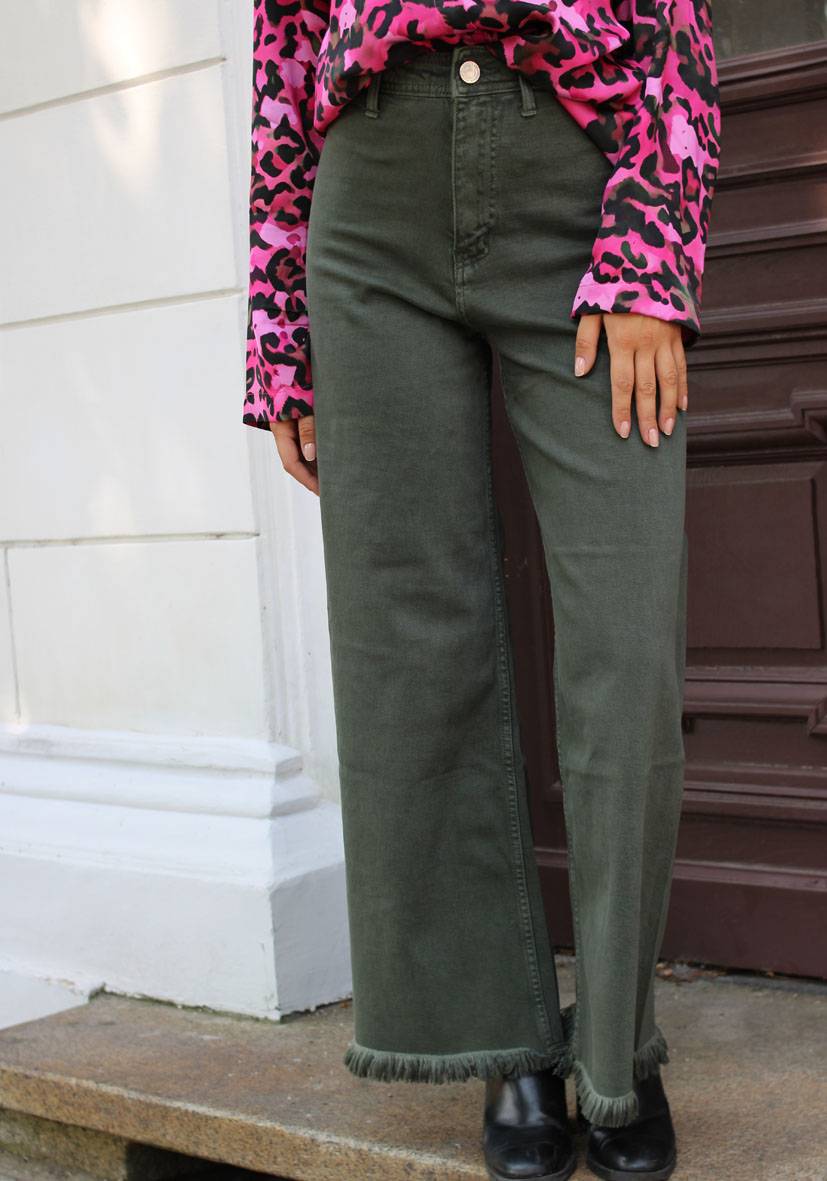 Miss Goodlife Jeans Wide Leg ragged Räumungsverkauf