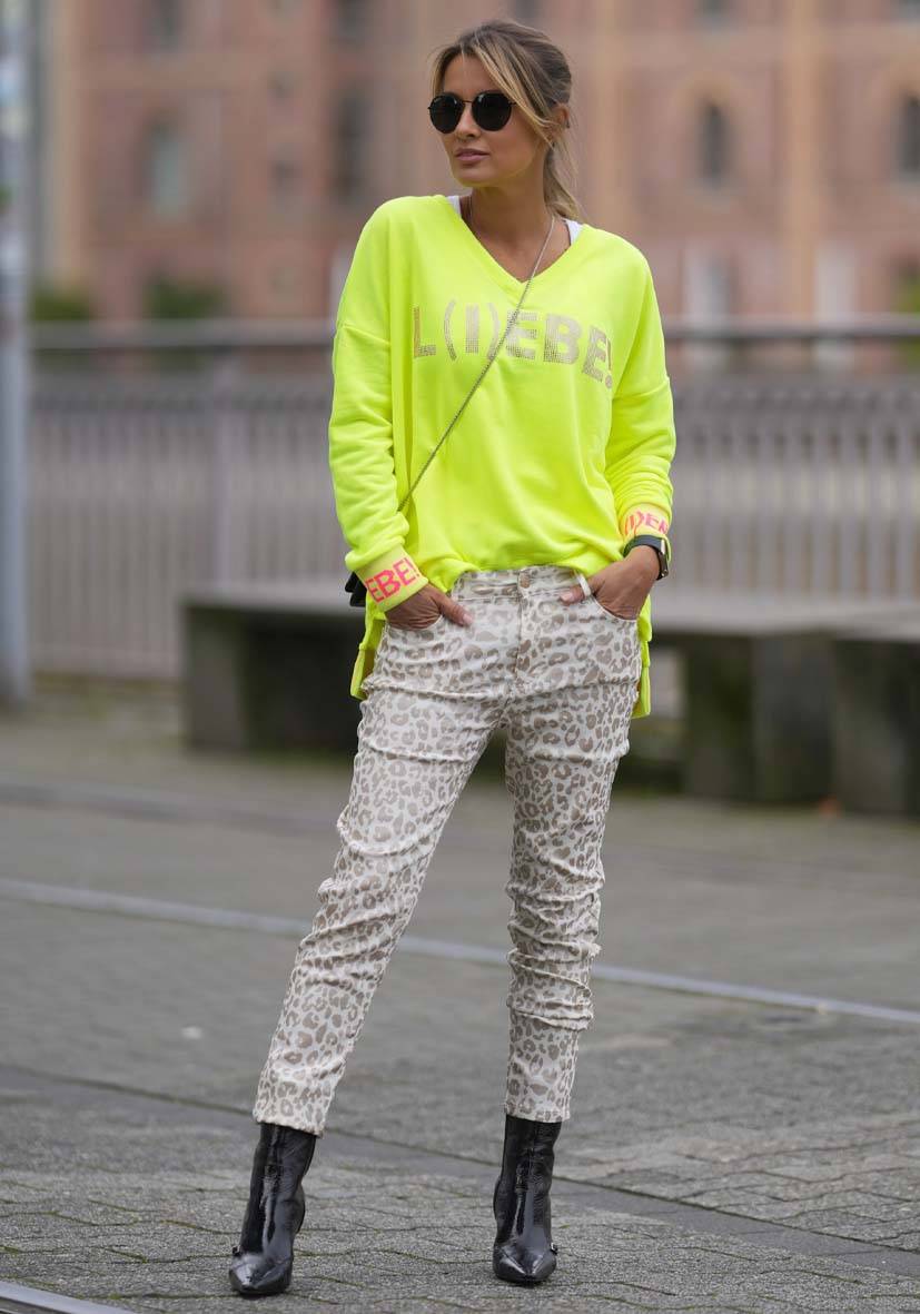 Miss Goodlife Pants Leo in Gold Sonderangebote