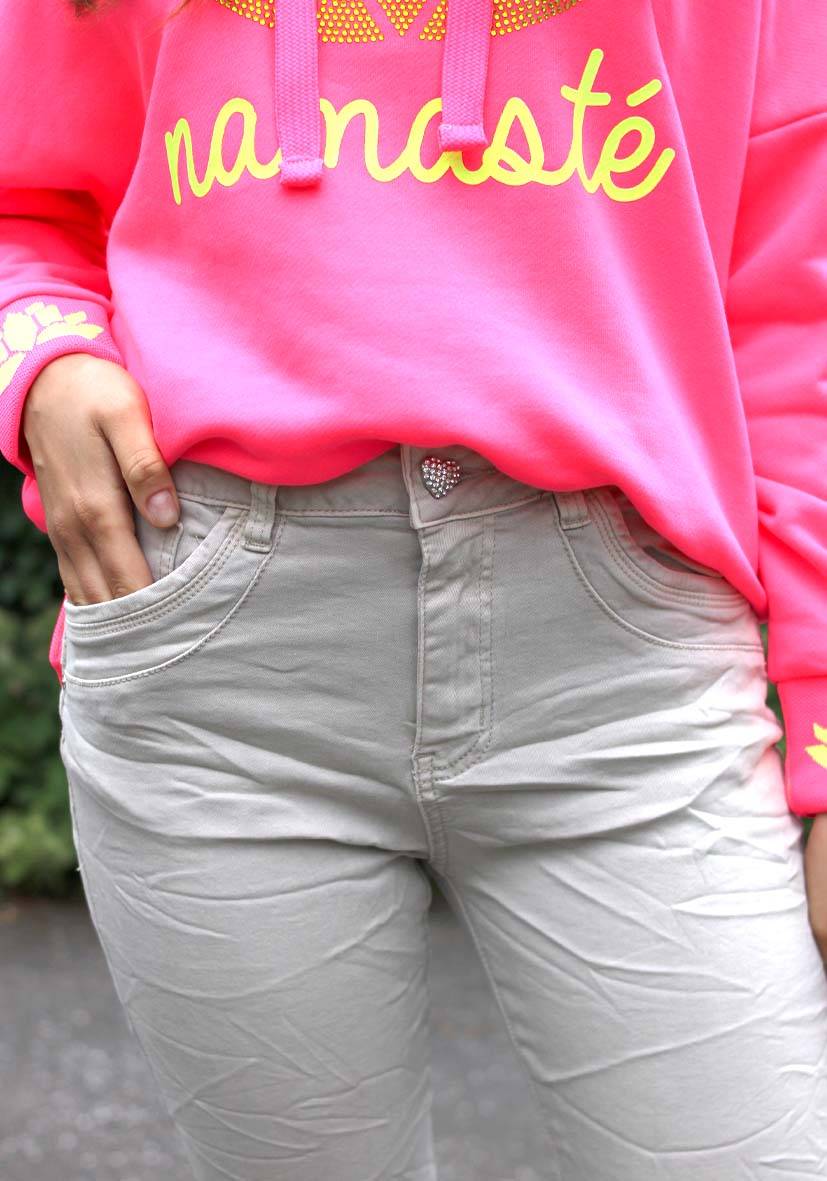 Miss Goodlife Jeans One Star – grey Riesige Ersparnisse