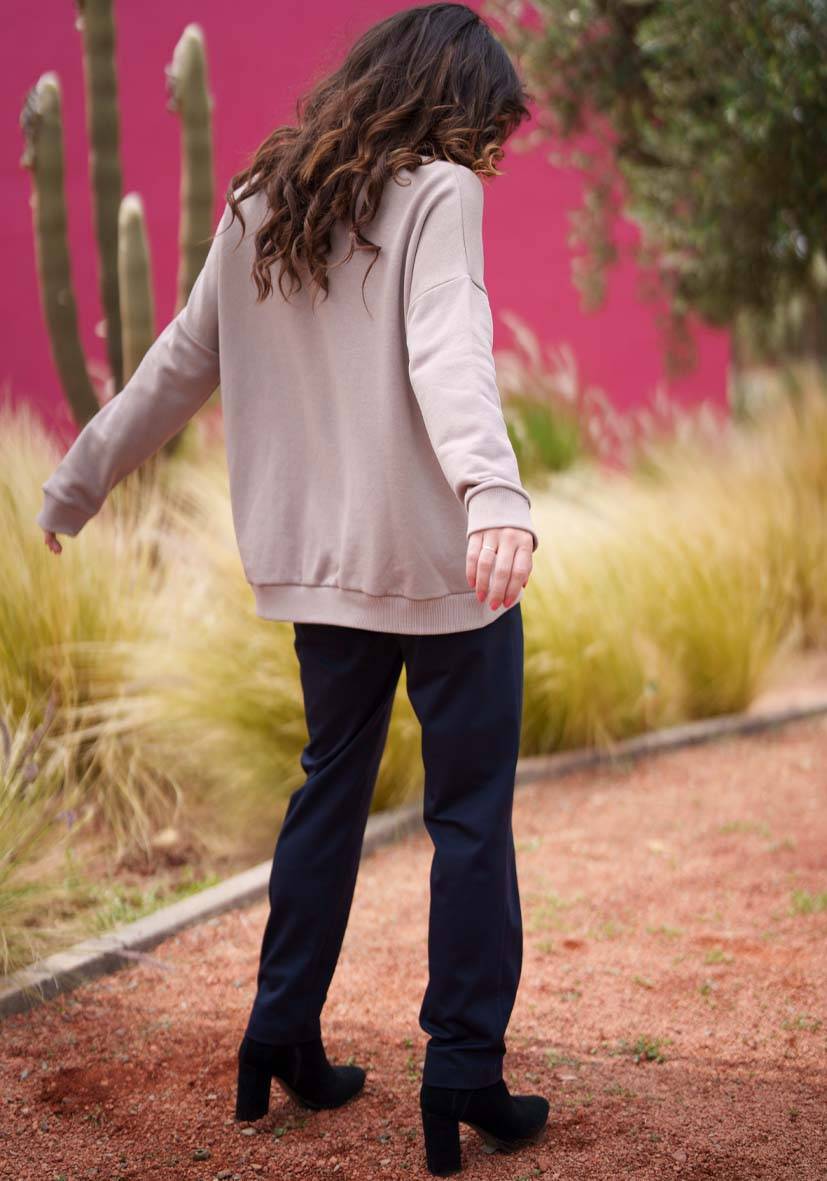 Miss Goodlife Pants Uni – darkblue Bis zu 60% Rabatt