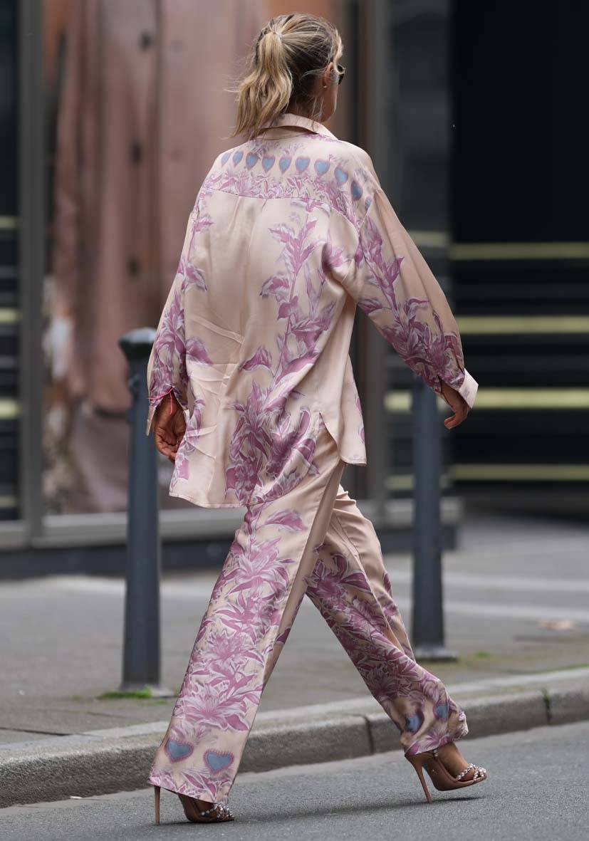 Miss Goodlife Pants Hearts and Flowers Schlussverkauf
