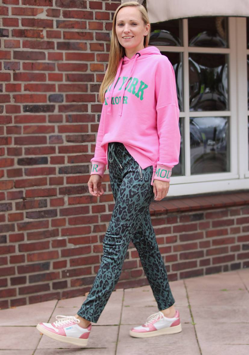 Miss Goodlife Jog-Pants Fancy Leo – green Online Shopping
