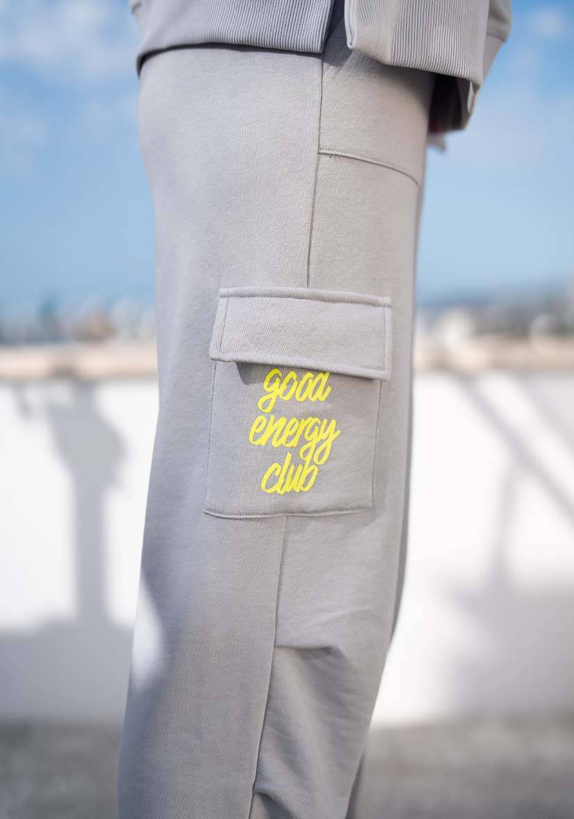 Miss Goodlife Pants Good Energy Namasté – lightgrey Black Friday