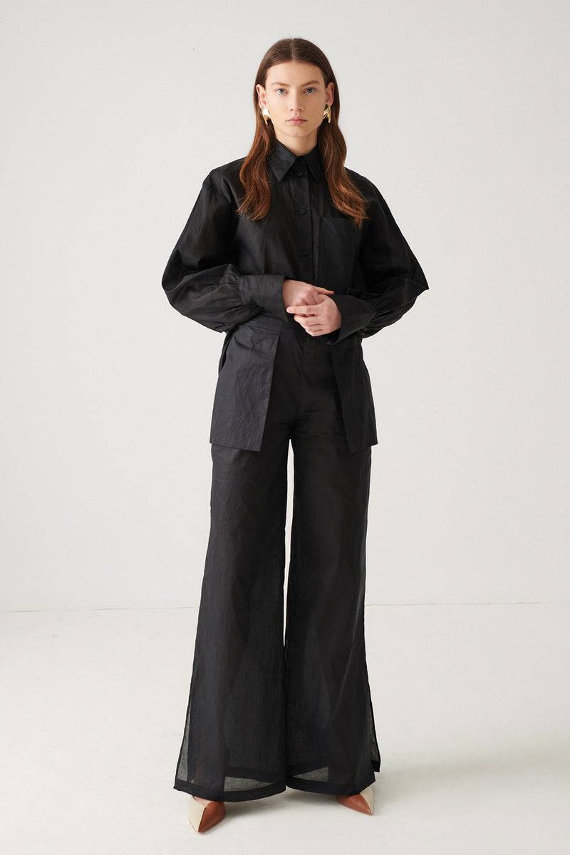 Mykke Hofmann Cotton Organza Shirt Lyla Online Shopping