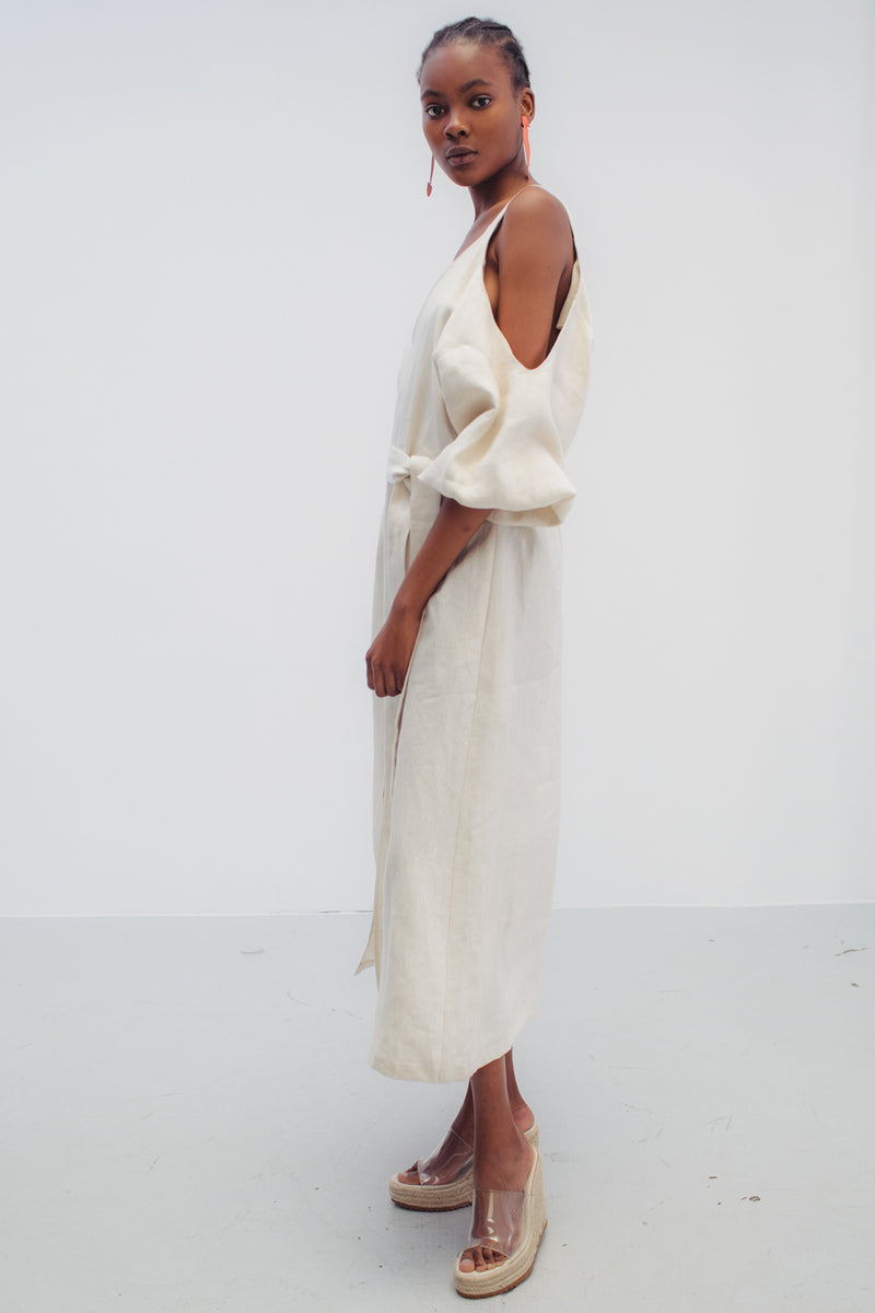 Mykke Hofmann Leinenkleid Kippie Weihnachtsangebot