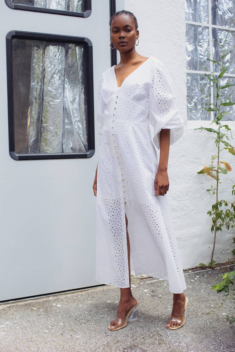 Mykke Hofmann Spitzenkleid Kairo aus Bio-Baumwolle Exklusive Angebote