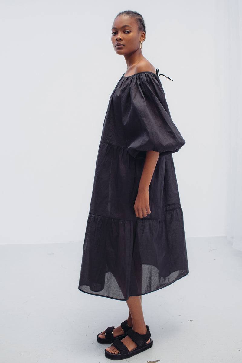 Mykke Hofmann Bio-Baumwoll-Organza-Kleid Konstance Outlet