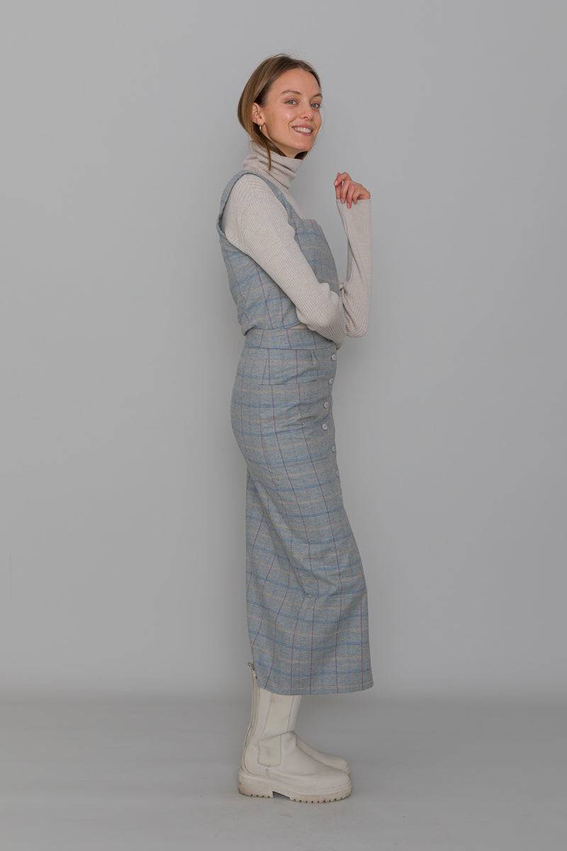 Mykke Hofmann Rock Ruth aus Bio Flanell Baumwolle Schlussverkauf