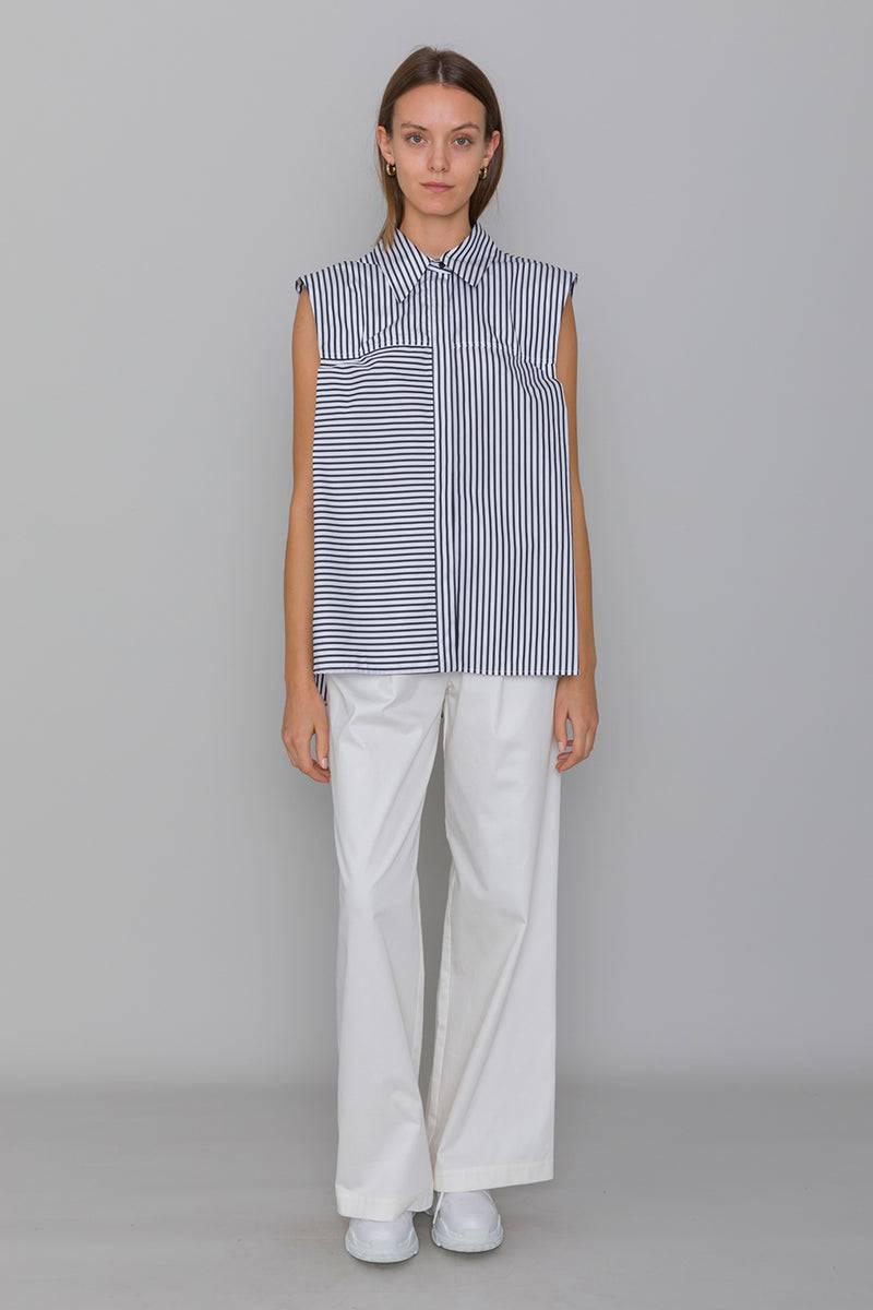 Mykke Hofmann Bluse Loraine aus Bio-Baumwollpopeline Fabrik Onlineshop
