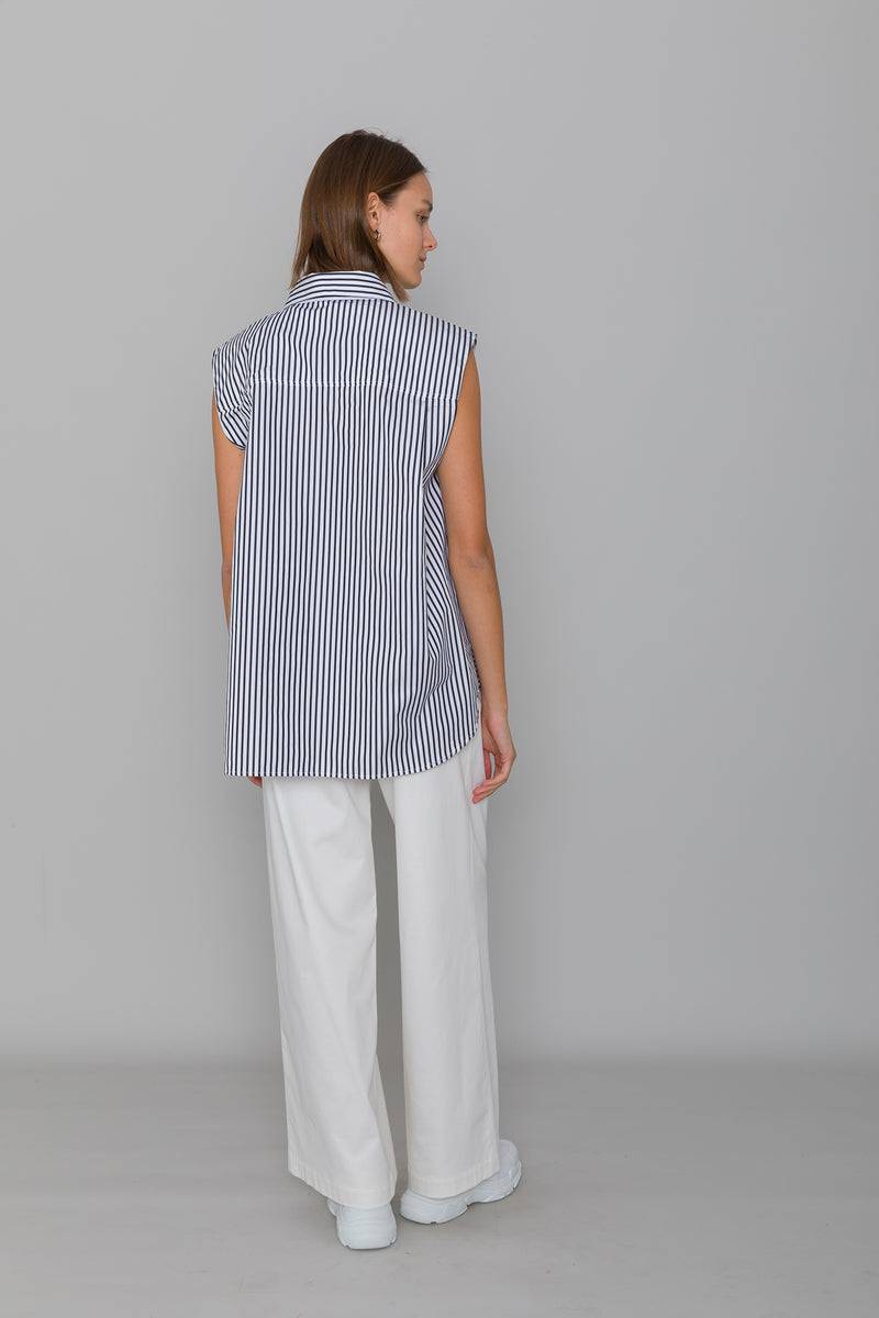 Mykke Hofmann Bluse Loraine aus Bio-Baumwollpopeline Fabrik Onlineshop