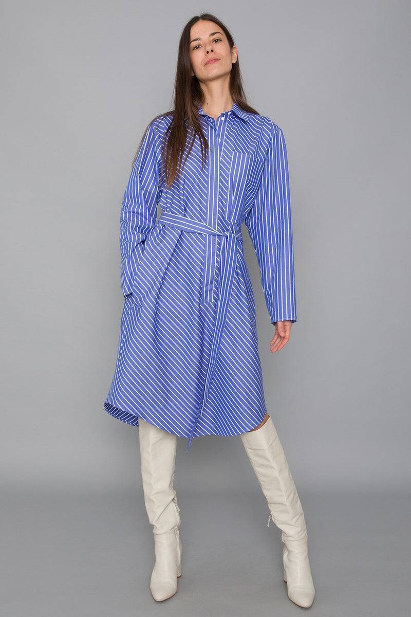 Mykke Hofmann Bio-Baumwoll-Popeline-Kleid Keila Sonderangebot