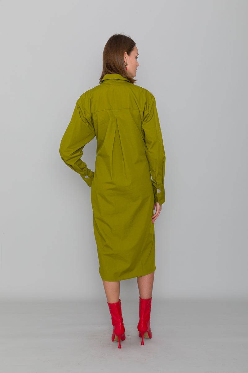 Mykke Hofmann Keon Kleid aus Bio-Baumwolle Flash Sale