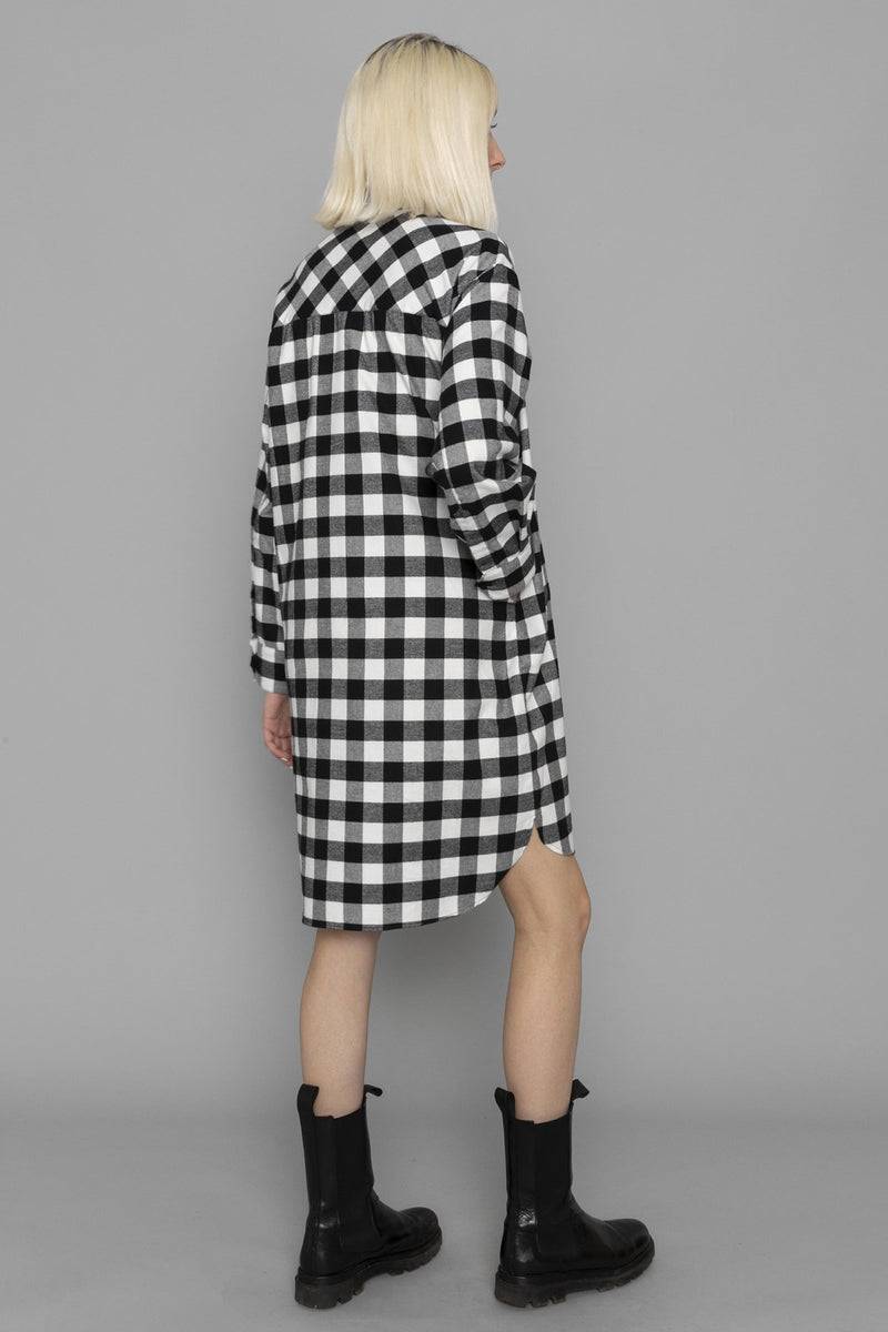 Mykke Hofmann Flanellkleid aus Bio-Baumwolle Klore Online Shopping