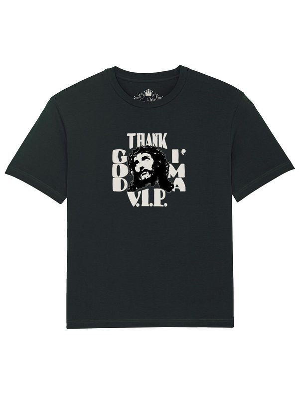 Nastrovje Potsdam Vive Maria Thank God Herren T-Shirt schwarz Flash Sale