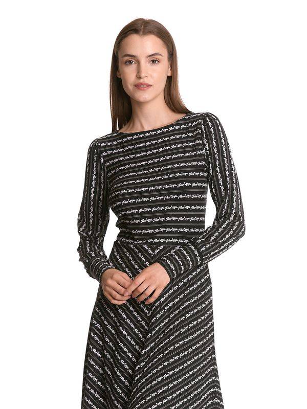 Nastrovje Potsdam Vive Maria Dandy Flower Damen A-Linien-Kleid schwarz allover Exklusivangebot