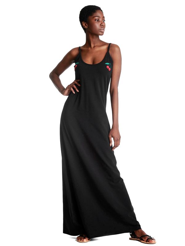 Nastrovje Potsdam Pussy Deluxe Cherry Long Damen Trägerkleid schwarz Neuheiten