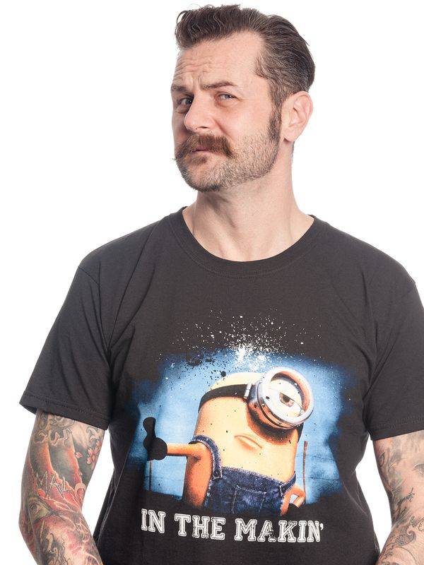 Nastrovje Potsdam Minions In The Makin&#039; Herren T-Shirt schwarz Speichern exportieren