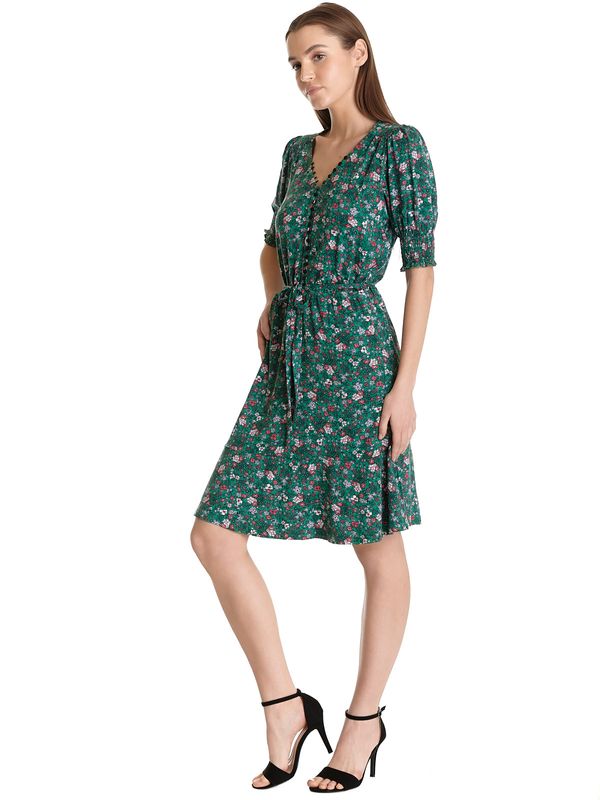 Nastrovje Potsdam Vive Maria My Lovely Garden Damen A-Linien-Kleid grün allover Jubiläumsangebot