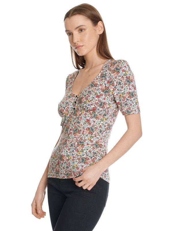 Nastrovje Potsdam Vive Maria French Girl Damen T-Shirt creme/allover Lagerräumung