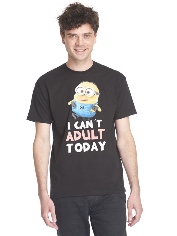 Nastrovje Potsdam Minions Adult Herren T-Shirt schwarz Zeitlich begrenztes Angebot