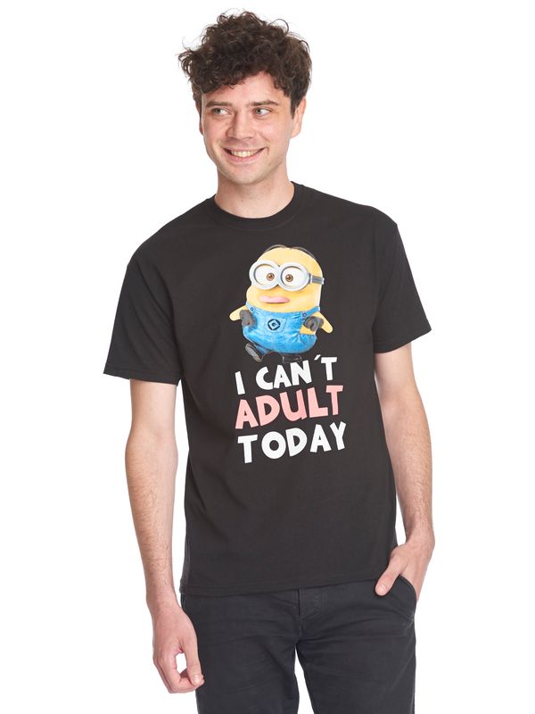 Nastrovje Potsdam Minions Adult Herren T-Shirt schwarz Zeitlich begrenztes Angebot