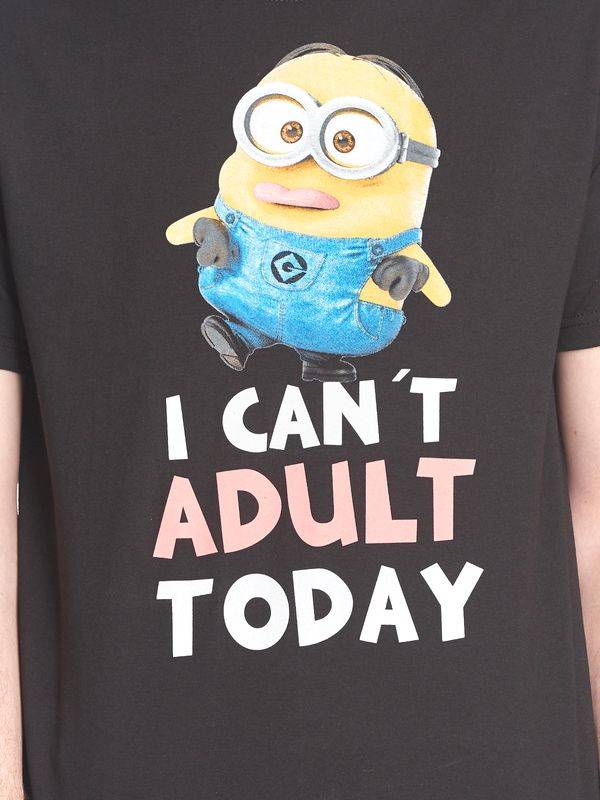 Nastrovje Potsdam Minions Adult Herren T-Shirt schwarz Zeitlich begrenztes Angebot