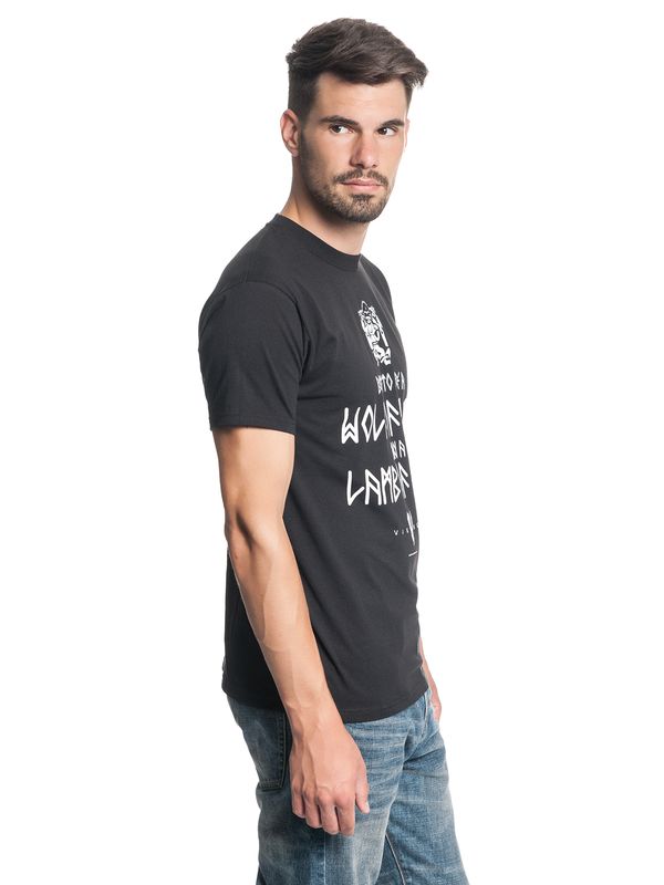Nastrovje Potsdam Vikings Wolf Of Odin Herren T-Shirt schwarz Exklusive Angebote
