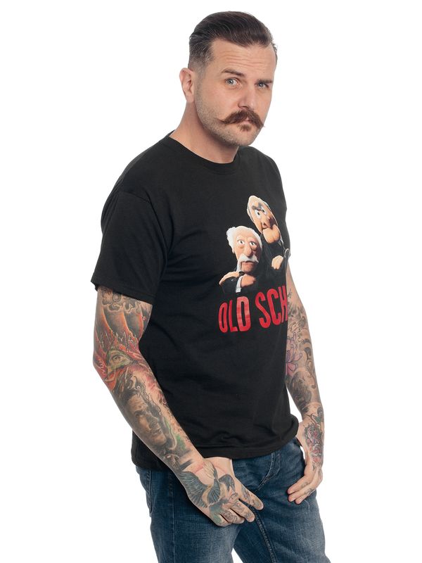 Nastrovje Potsdam The Muppets Old school Herren T-Shirt schwarz Super Sparpreis