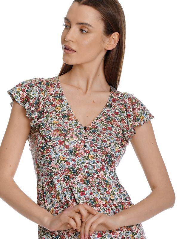 Nastrovje Potsdam Vive Maria French Girl Damen A-Linien-Kleid creme/allover Verkauf