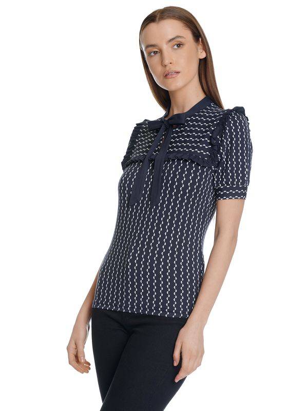 Nastrovje Potsdam Vive Maria Romantic Sailor Damen Blusenshirt blau allover im Angebot