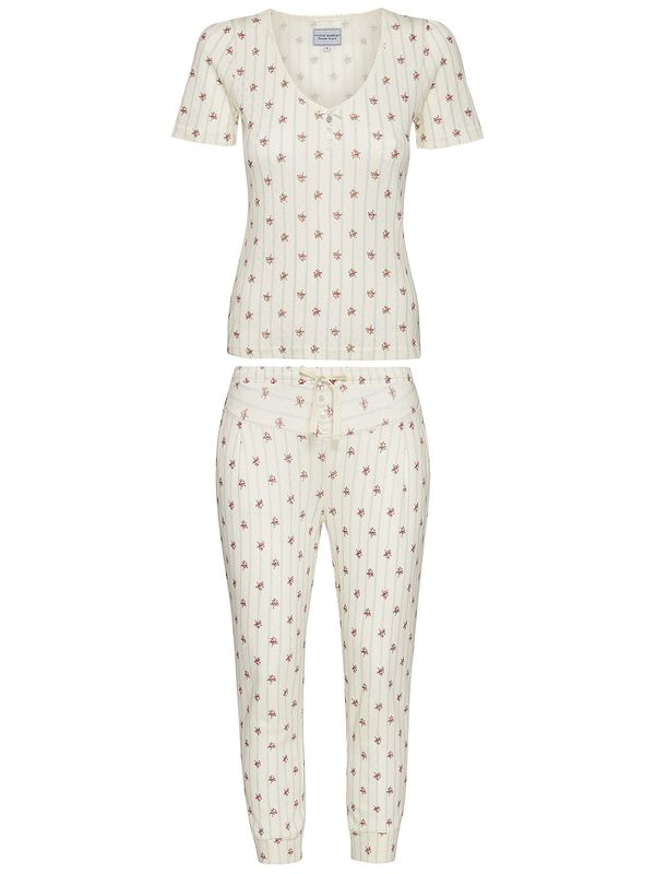 Nastrovje Potsdam Vive Maria Petite Fleur Damen Pyjama creme/allover Exklusivangebot