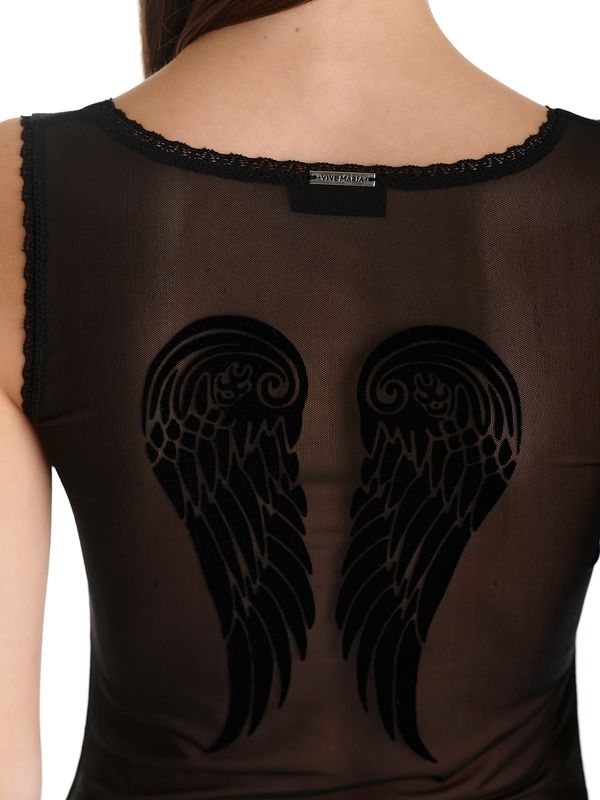 Nastrovje Potsdam Vive Maria Flying Girl Damen Wäscheset: Top mit Panty schwarz Saisonschlussverkauf