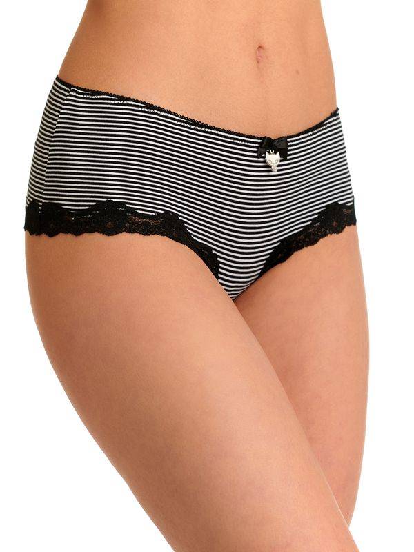 Nastrovje Potsdam Pussy Deluxe 3er Set Damen Hipster-Set schwarz allover Osterangebot