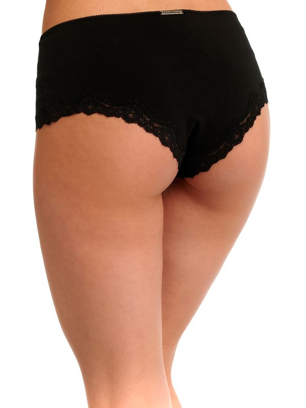 Nastrovje Potsdam Pussy Deluxe 3er Set Damen Hipster-Set schwarz allover Osterangebot